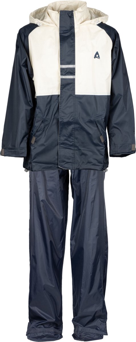 Ralka Regenanzug – Junior – Marineblau, gebrochenes Weiß – 116
