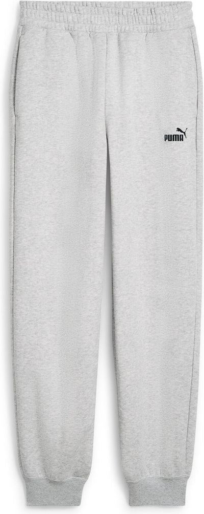 Puma ess klein Nr. 1 Logo Comfort High-Waist-Jogginghose FL CL Damen-Jogginghose – Hellgrau meliert