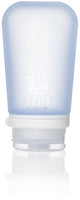 Human Gear – gotoob+ – groß – 100 ml – blau – Reiseflasche – Flachmann – leicht – auslaufsicher – wiederverwendbar