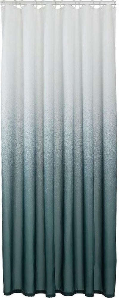 Robbenfellmischung – Duschvorhang 180 x 200 cm – Polyester – Grünweiß