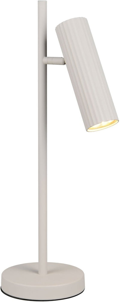 Trio Soka - Tischleuchte - Grau Warm - exkl. 1x GU10 5 W - Schnurschalter