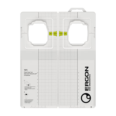 Ergon -Einstellung Form TP1 Wahoo Speedplay