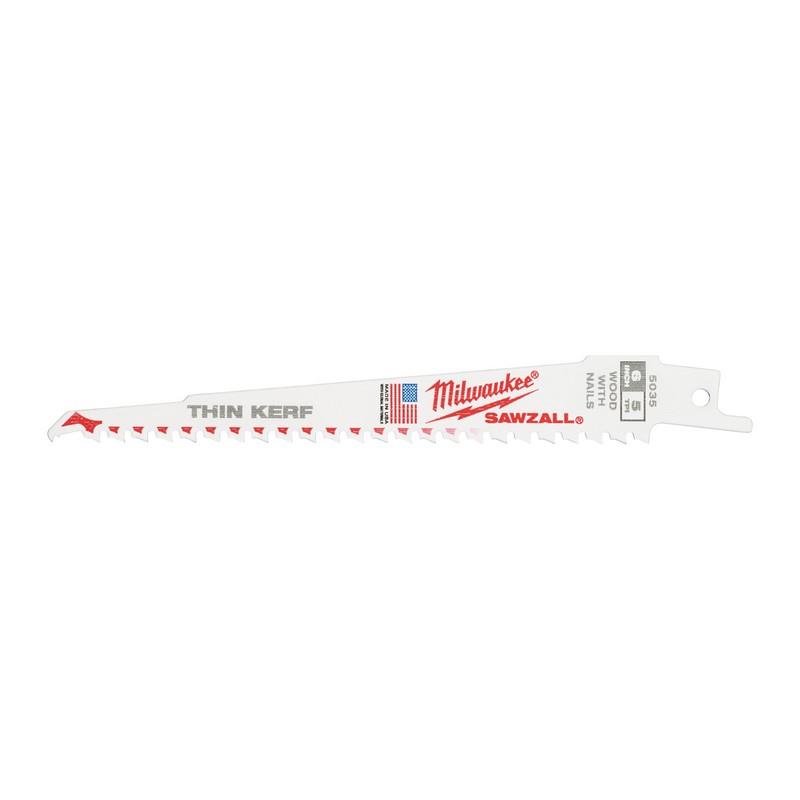 Milwaukee Zubehör Säbelsägeblatt Abbruch 150 x 5, 50 Stk. - 48016035