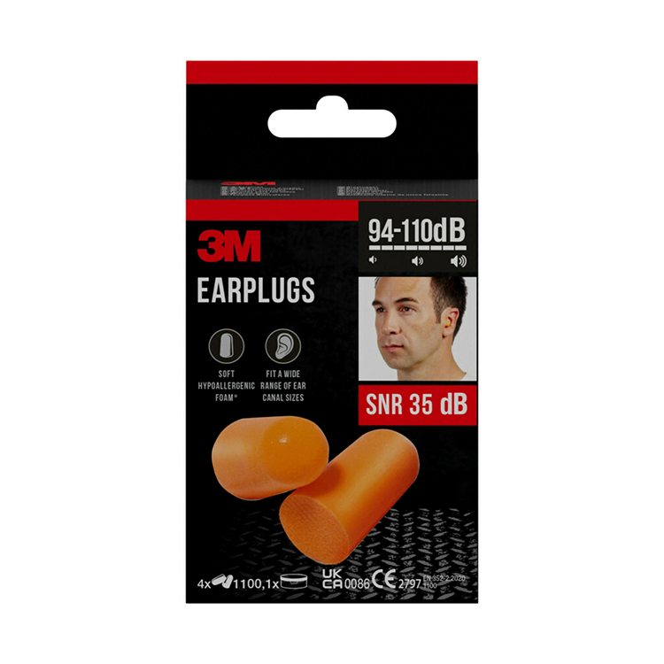 3m 1061816 - Ohrstöpsel 1100c 4pr | 6 Stück