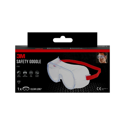 3m 1061645 – klare Aufprallschutzbrille | 3 Stück