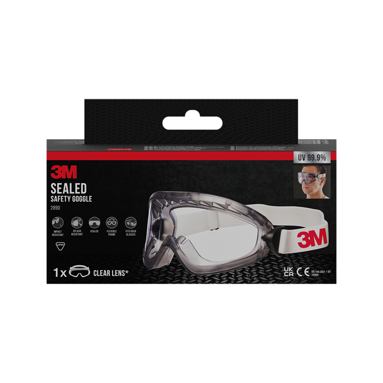 3m 1061817 - Schutzbrille 2890c1 | 1 Stk
