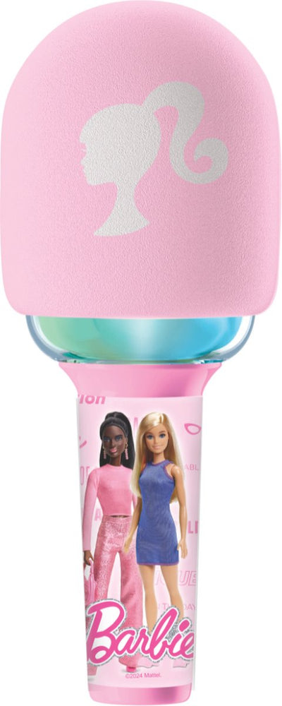 Lexibook Barbie Karaoke-Mikrofon – Mikrofon mit Ton- und Lichteffekten