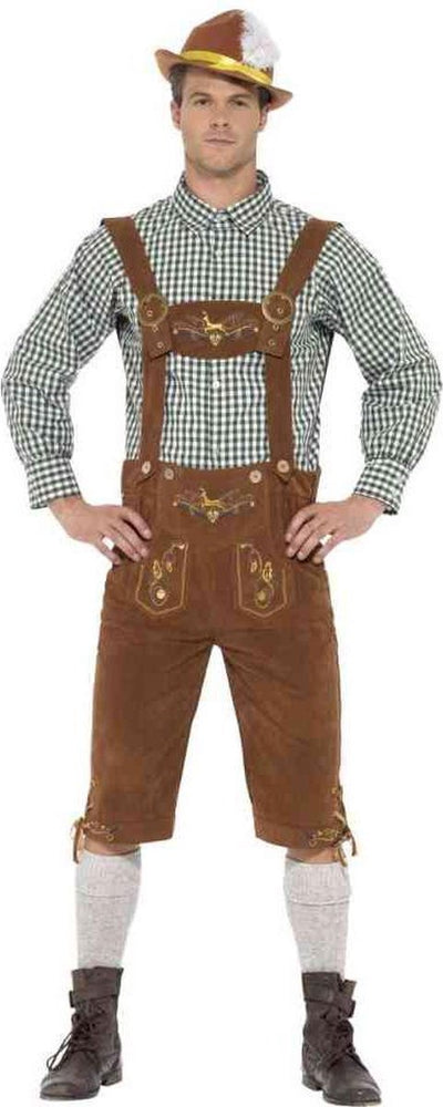 Smiffys traditionelles Deluxe-Hanz-Bayerisches Kostüm