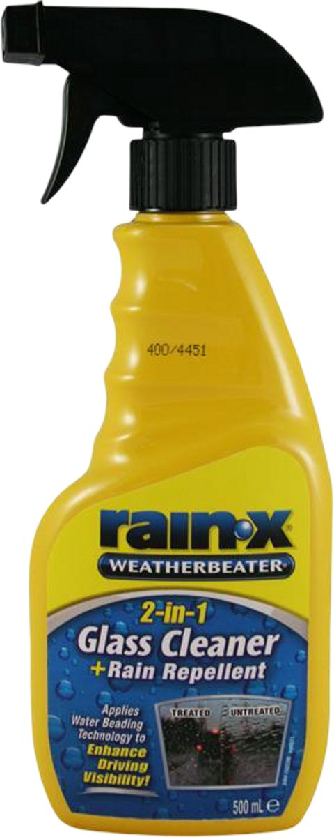Glasreiniger Anti-Rain 500 ml Gelb