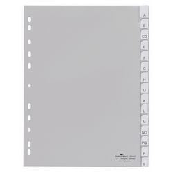 Tabs langlebig 6442 Polypropylen A4 230 x 297 mm grau 15 Tabs