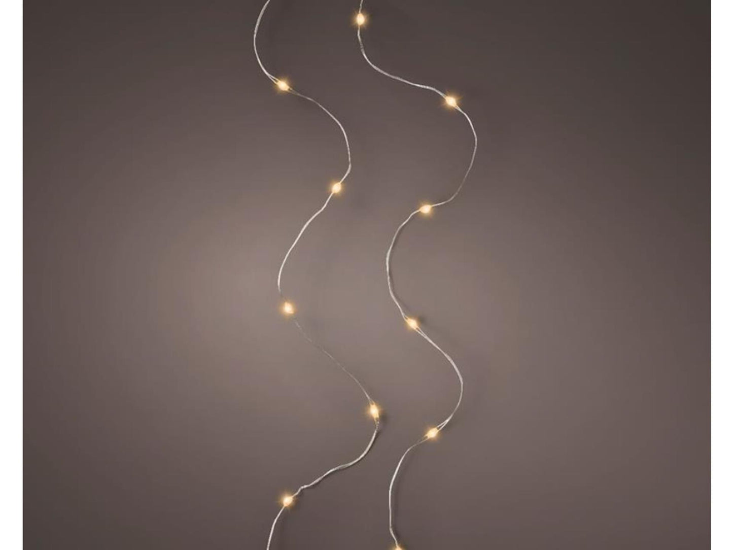 Lumineo-Lichterkette, 20 LEDs, klassisch warm
