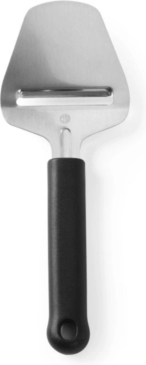 Hendi traditioneller Käsehobel – breites Hobelmesser – ideal für Hartkäse – schwarz – 200 mm