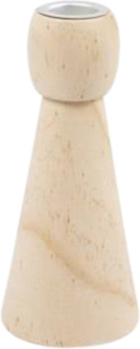 Creativ Company Kerzenhalter, H: 14,5 cm, T 6,5 cm, 1 Stück