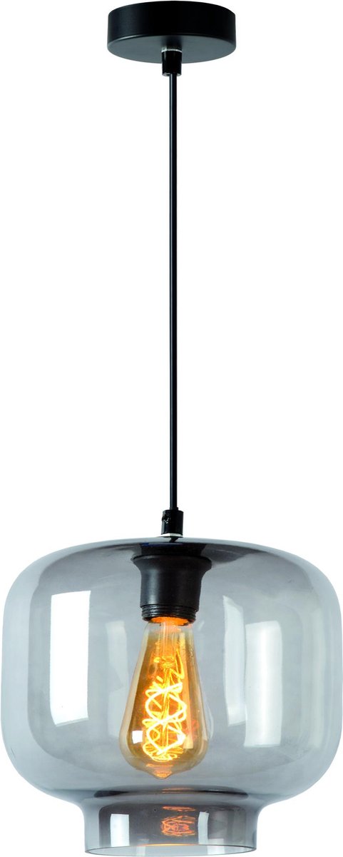 Lucide medine - Hängelampe - ø 25 cm - 1xe27 - fumé