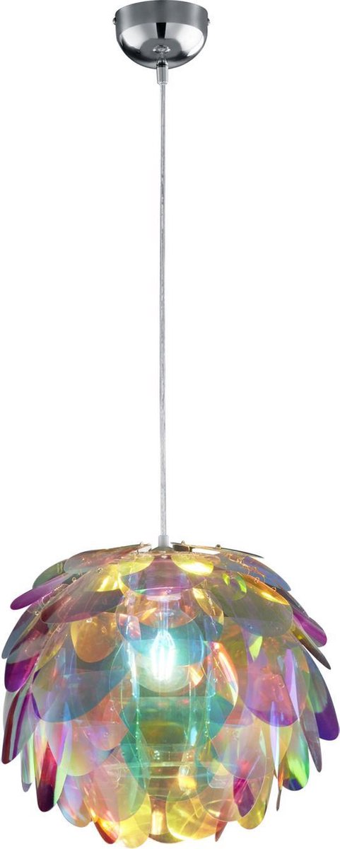 Rl lebe dein Licht Reality Clover - Hängelampe - Chrom - exkl. 1x E27 40W