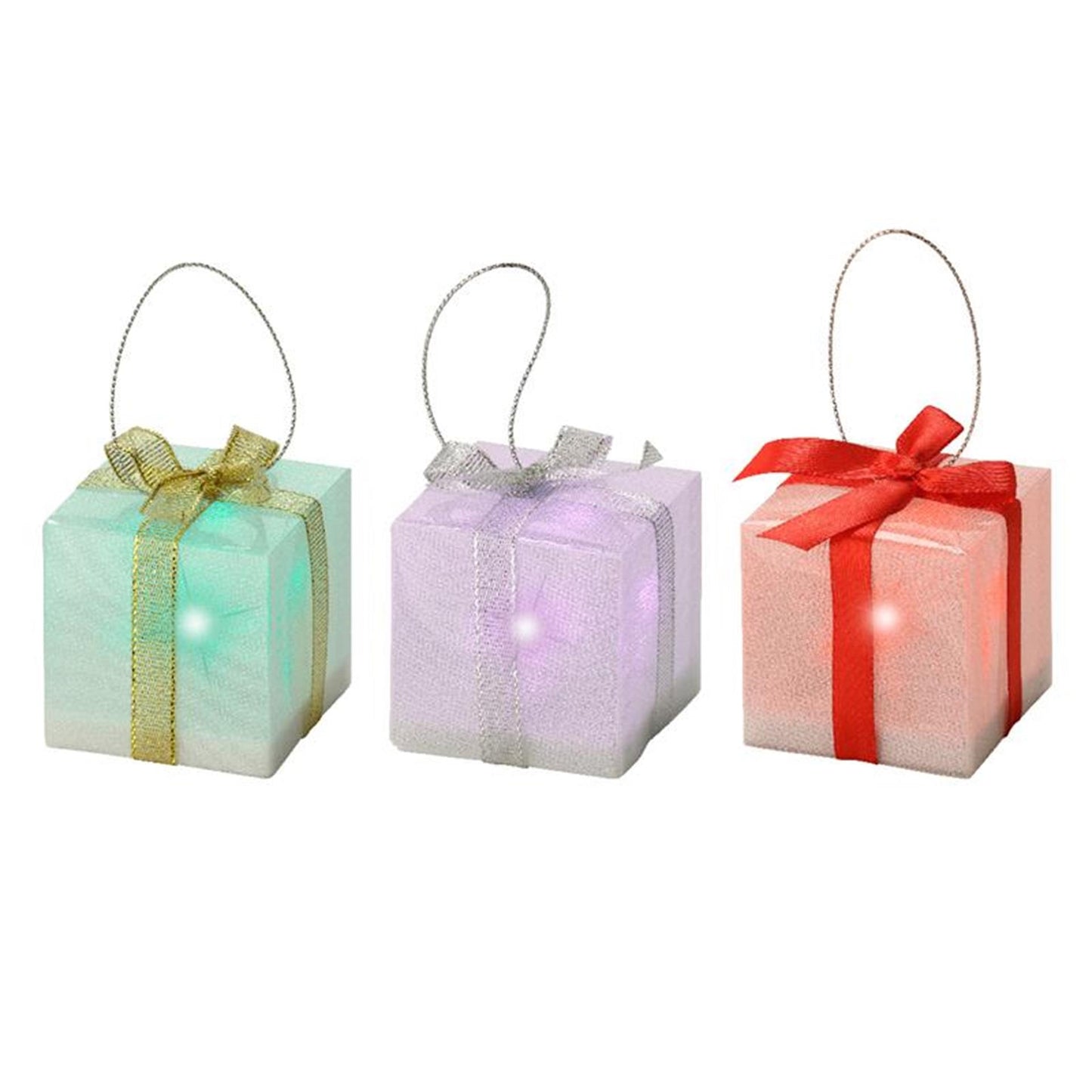 Lumineo Weihnachtsanhänger als Geschenk mit LED-Beleuchtung