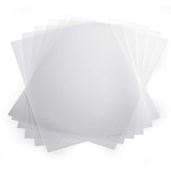 Klemmrückenabdeckungen, langlebig, 30 cm, transparent, 100 Blatt A4