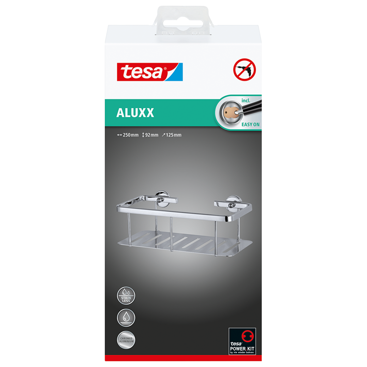 Tesa 1061444 - aluxx Rack Single + Bodenplatte | 1 Stk