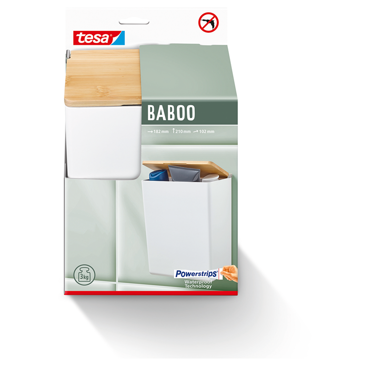 Tesa 1072299 - Aufbewahrungsbox Baboo l | 2 Stk