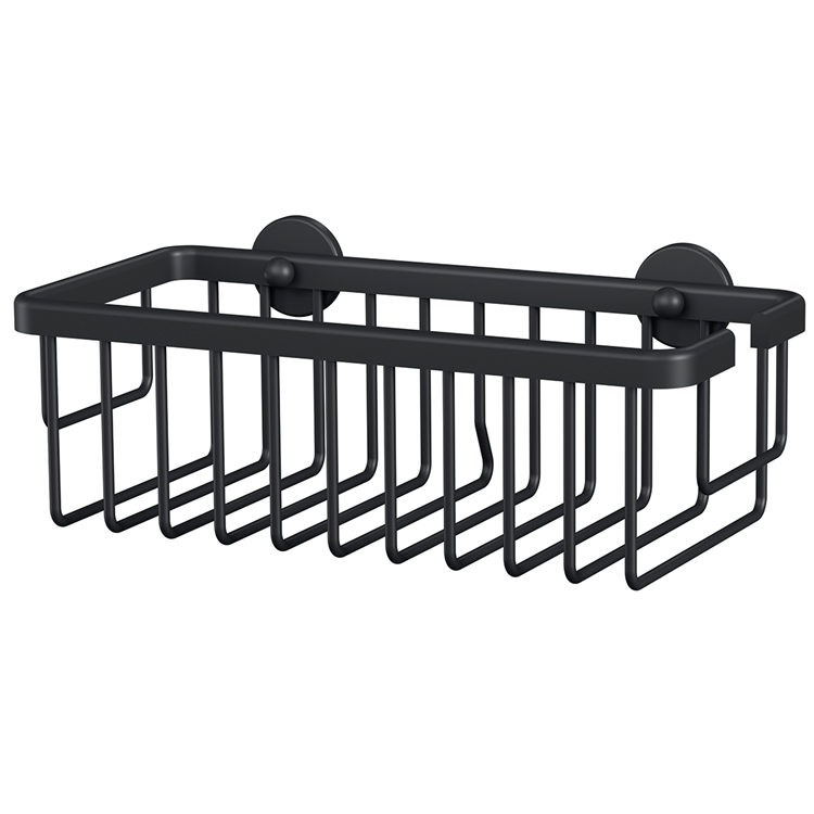 Tesa 1072310 – Moon Graphite Duschkorb einzeln | 2 Stk