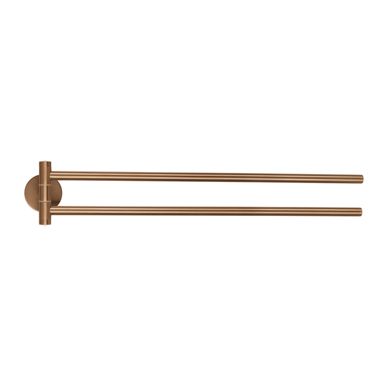 Tesa 1072313 - Moon Bronze Handtuchhalter 2-armig | 2 Stk