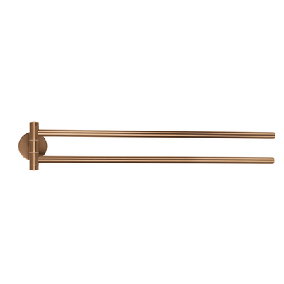 Tesa 1072313 - Moon Bronze Handtuchhalter 2-armig | 2 Stk