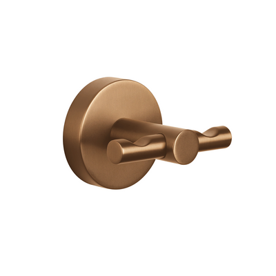 Tesa 1072315 – Bademantelhaken in Mondbronze | 2 Stk