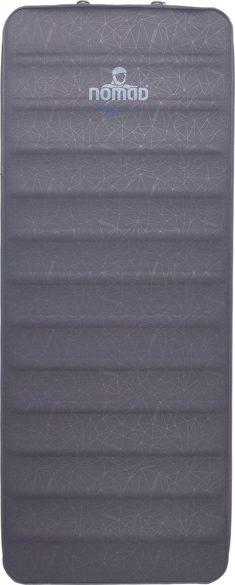 Nomad® Darwin Plus XW 10.0 Isomatte selbstaufblasend | 198x78 | Graphit | 10 cm Dicke | Körperformung | komfortables Camping | inkl. Abdeckung