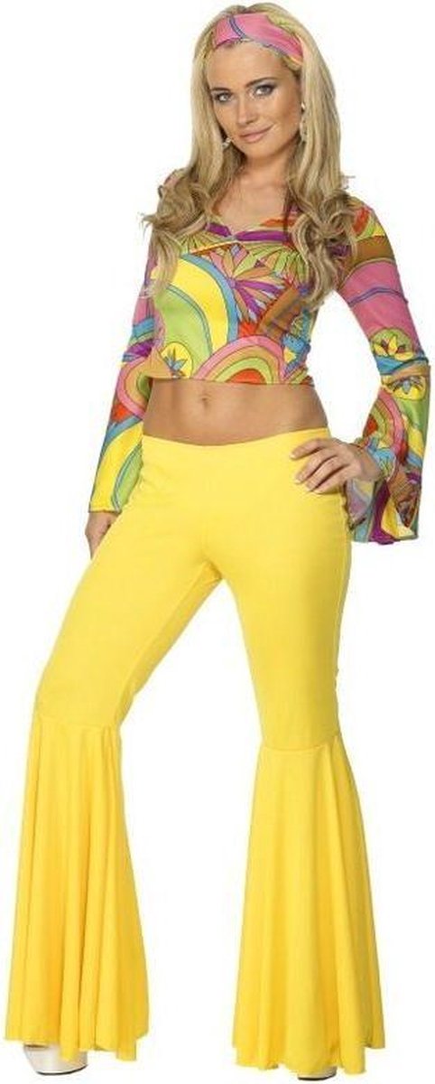 Vegaoo 70er Jahre Hippie-Kostüm für Damen – Fasching – klein