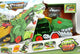 Jonotoys Dino-Schiene 2-in-1-Autoschiene und Aufbewahrungsbox