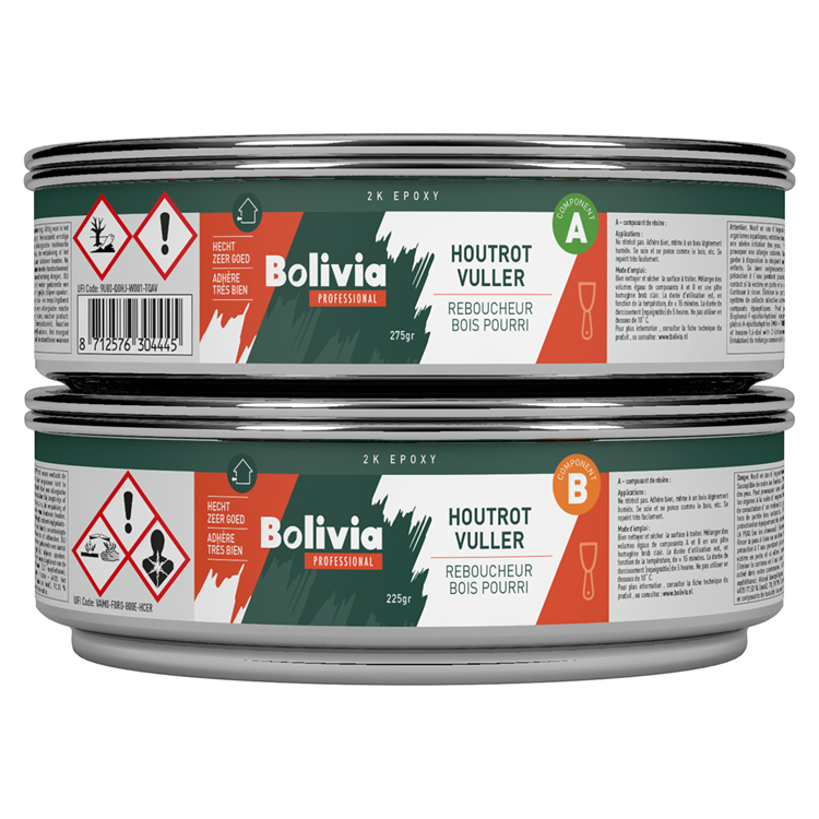 Bolivia 1073485 - wood rot filler ep 500g set | 1 Stk