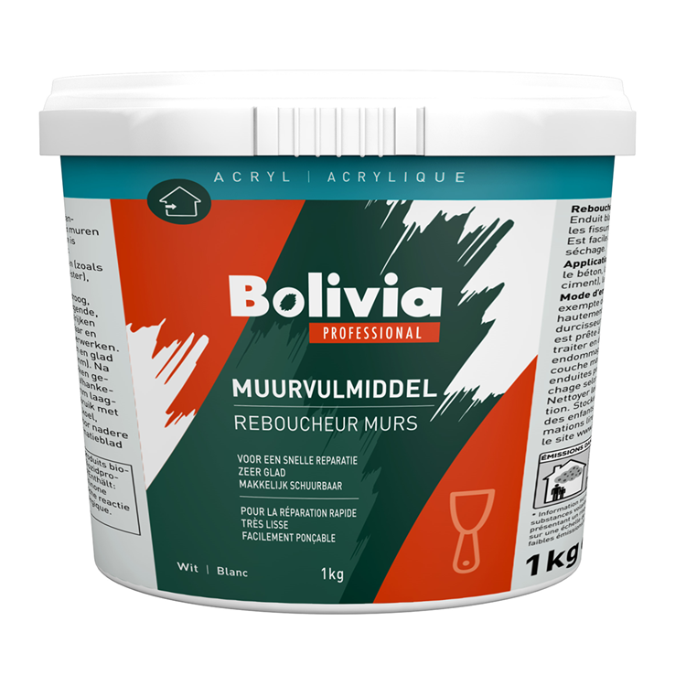 Bolivien 1073481 - Wandspachtel 1kg Topf | 1 Stk