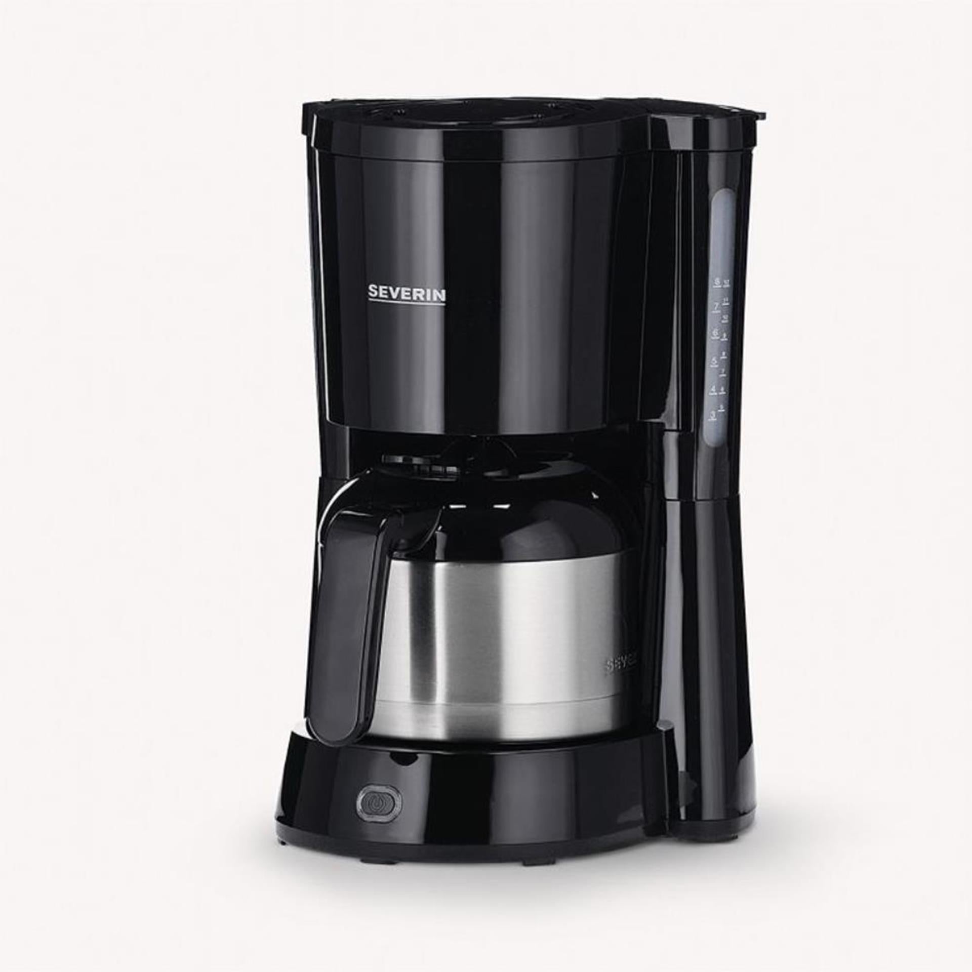 Severin Kaffeemaschine 8-Tassen schwarz