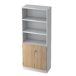 Bach Schrank Hammerer SG 6770 Melamin 800x420x2004mm weiße Eiche