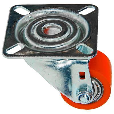 Mack by Tente 1061523 - Lenkrad mit PU-Lauffläche mit pl35 mm orange | 6 Stück