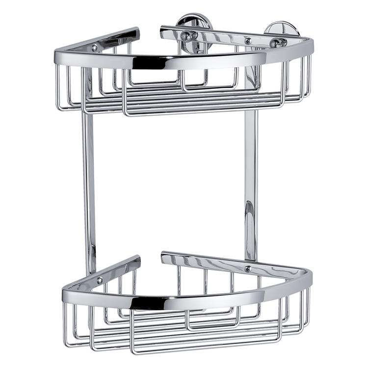 Tesa 1063231 - aluxx Eckduschregal | 1 Stk