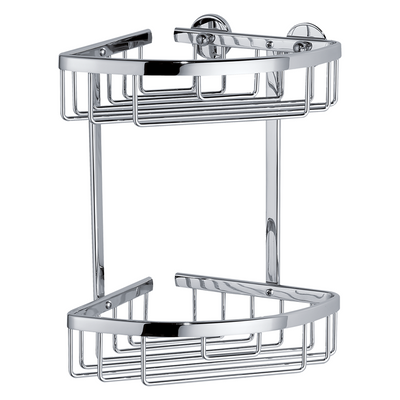 Tesa 1063231 - aluxx Eckduschregal | 1 Stk