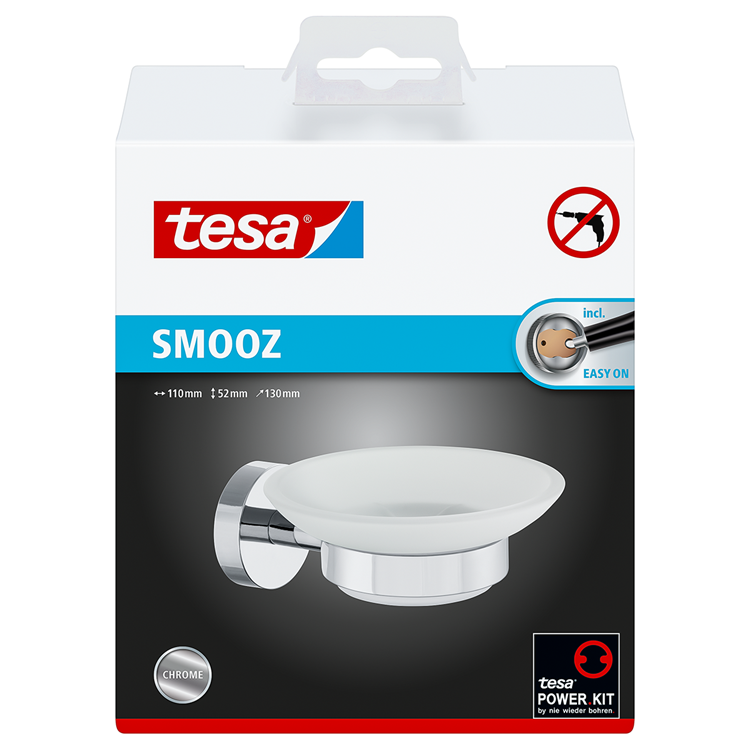 Tesa 1063246 – Smooz Seifenhalter | 1 Stk