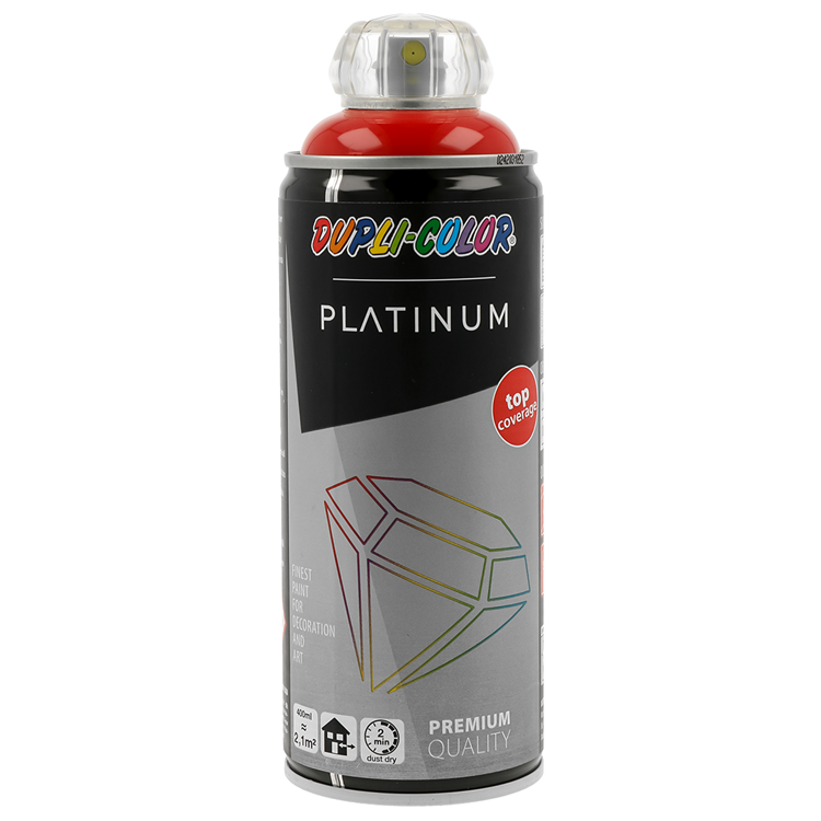 Motip 1002535 - 720994 Platin RAL 3020 Verkehrsrot 400 ml | 2 Stk