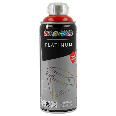 Motip 1002535 - 720994 Platin RAL 3020 Verkehrsrot 400 ml | 2 Stk
