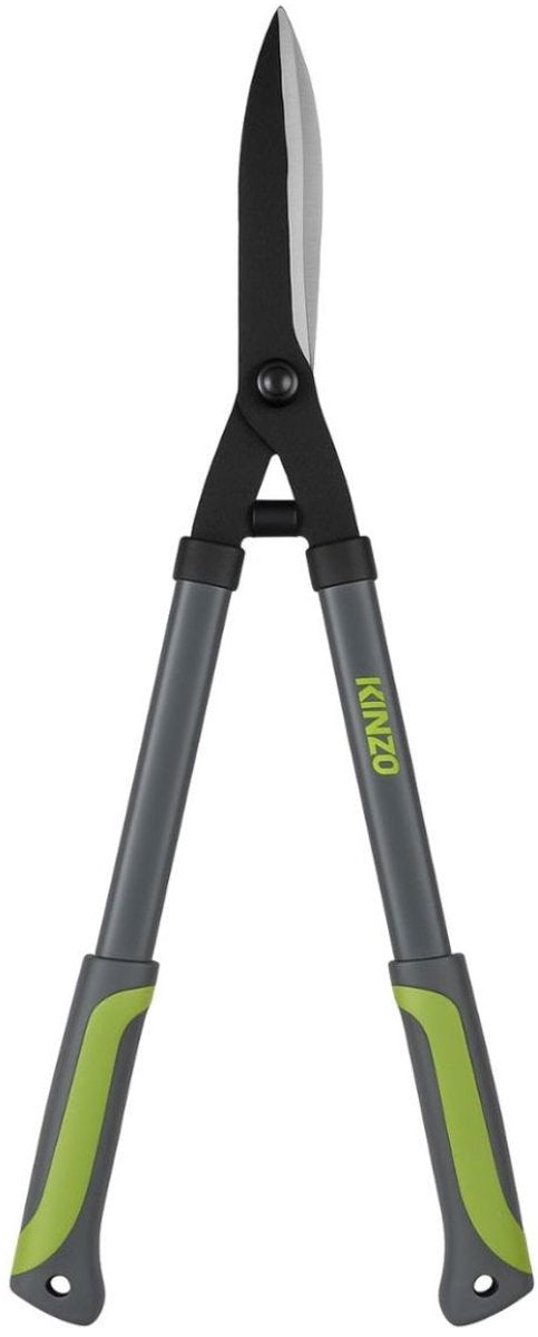 Kinzo Heckenschere 65 cm mit Antihaftbeschichtung – Heckenschere zur Pflege von Hecken und Sträuchern – Handheckenschere – Gartenschere – Strauchschere