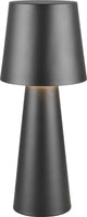 Trio Nubian - Tischleuchte - Schwarz matt - exkl. 1x E27 7 W - Schnurschalter