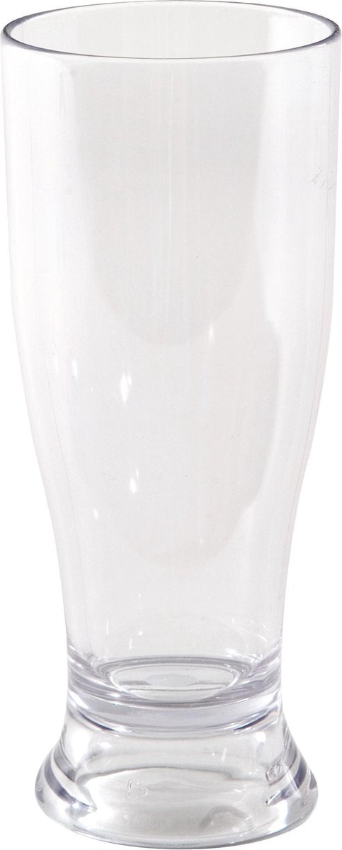 No-Label-Bierglas – Polycarbonat – unzerbrechlich – 360 ml