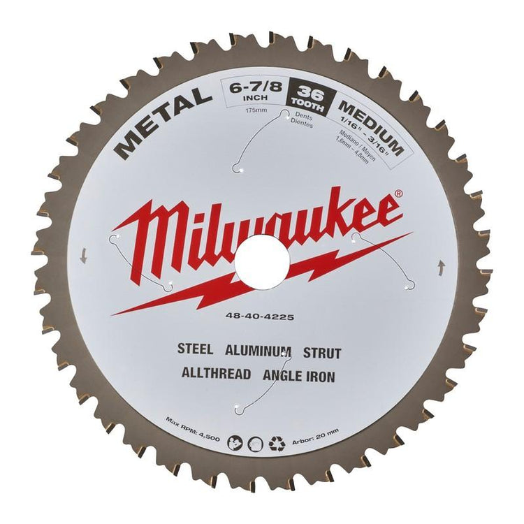 Milwaukee Zubehör Kreissägeblatt p m 174x20x1,6x60 - 48404225