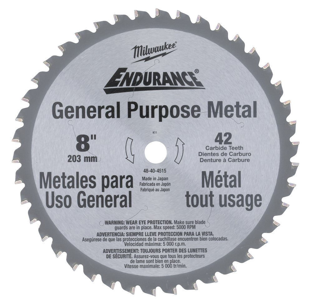 Milwaukee Zubehör Kreissägeblatt 203 8 x 15,87 5 8 mm (42 Zähne) – 48404515