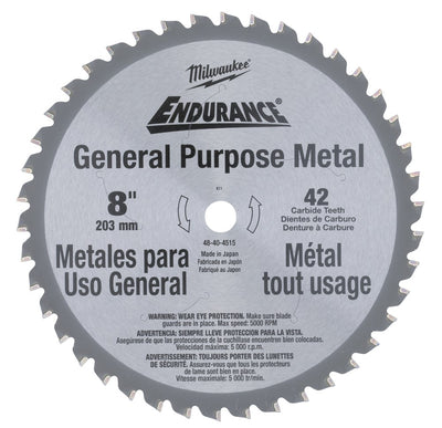 Milwaukee Zubehör Kreissägeblatt 203 8 x 15,87 5 8 mm (42 Zähne) – 48404515