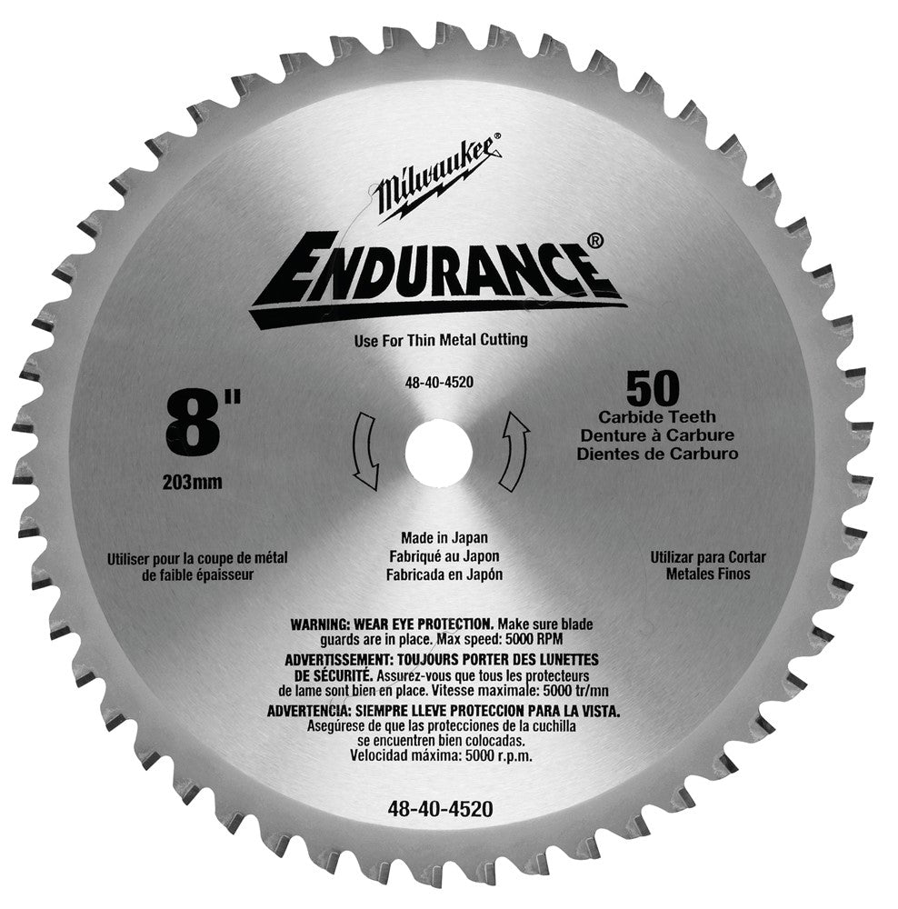 Milwaukee Zubehör Kreissägeblatt 203 8 x 15,87 5 8 mm (50 Zähne) – 48404520