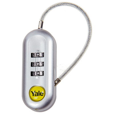 Yale 1060498 – Code-Vorhängeschloss Flex mit ID-Tag | 3 Stück