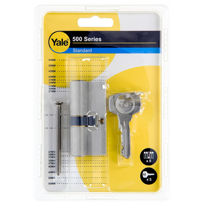 Yale 1060546 – ​​Profilzylinder 500 MV 65 mm (30 35) | 2 Stk