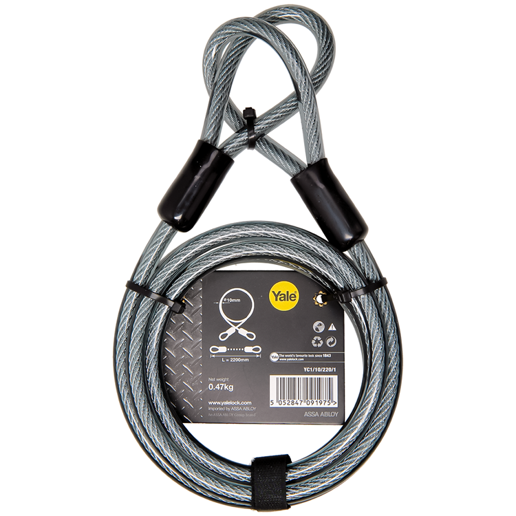 Yale 1060548 - Stahlseil 220cm | 2 Stk